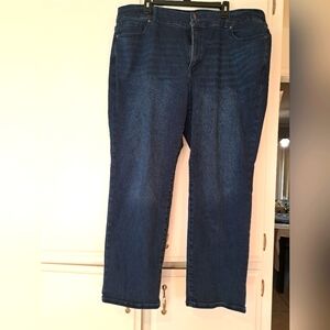 Lane bryant high rise straight tighter tummy jeans